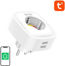 Enchufe inteligente WiFi Gosund SP112 con 2xUSB, 16A, Tuya