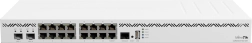 Router MikroTik CCR2004–16G–2S+ con 16× Gigabit y 2× 10GbE SFP+