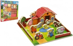 Granja de madera Mis primeros animalitos