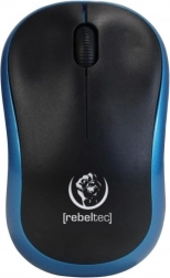 Ratón inalámbrico Rebeltec Meteor azul