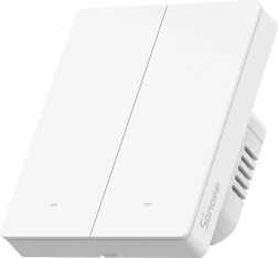 Sonoff ZBM5 interruptor inteligente táctil de pared Zigbee, de 2 canales, 80 W