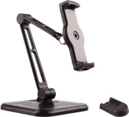 Soporte de brazo para mesa o pared para tablet e iPad de 4,7-12 pulgadas negro