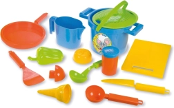 Juego de cocina de arena para niños, 14 piezas