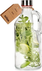 Botella de vidrio con asa 1,15 l