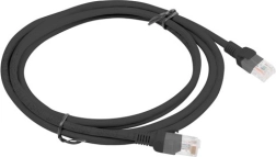 Cable patch de categoría 6 2 m negro