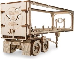 Puzle 3D de madera: remolque para camión HEAVY BOY VM-03 (138 piezas) UGEARS