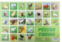 Pexeso Granja – juego de memoria con animalitos