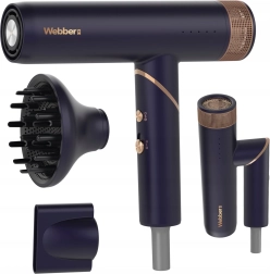 Secador de pelo con ionización y regulación STELLA WEBBER 2000 W