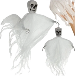 Ruhhy esqueleto blanco colgante (fantasma) 70 cm - 1 pieza