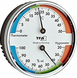 Termómetro analógico con higrómetro TFA