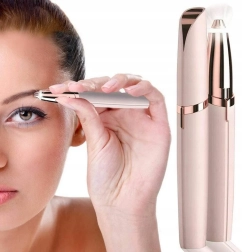Mini afeitadora y depiladora facial para mujer