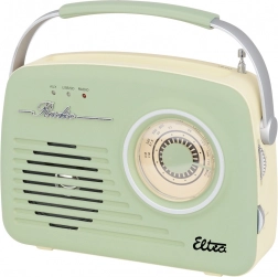 Radio retro LUIZA SP-11 MP3 USB SD color menta