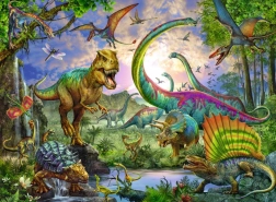 Puzzle Ravensburger Tierra de gigantes de 200 piezas