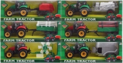 Tractor con remolque a fricción 29 cm