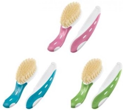 Set NUK de cepillo y peine para el cabello del bebé