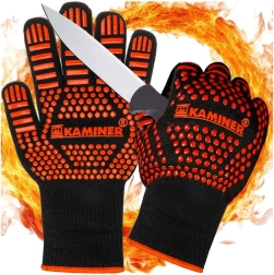 Guantes para parrilla KAMINER resistentes al calor