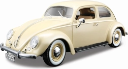 Modelo metálico de coche 1:18 VOLKSWAGEN Beetle 1955 beige