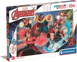 Rompecabezas brillantes Marvel Avengers 104 piezas