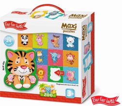 Maxi Puzzle Animalitos del zoo 24 piezas