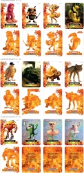 Tarjetas coleccionables laminadas BRAINROT – edición italiana