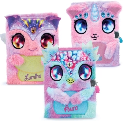 Diario peludo NEBULOUS STARS Lumina A5 con candado