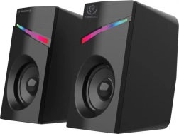 Altavoces estereofónicos 2.0 con retroiluminación LED