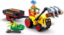 Sluban Town Granja Tractor con remolque
