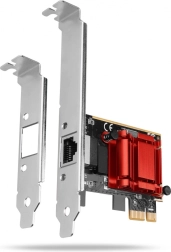 Tarjeta de red PCIe Gigabit Ethernet con chip Intel I210AT, RJ-45, perfil bajo