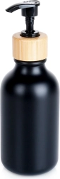 Dispensador de jabón negro 300 ml