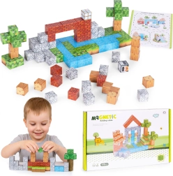 Bloques de construcción magnéticos para niños: 119 piezas
