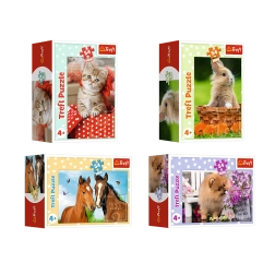 Minipuzzle de 54 piezas con crías