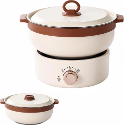 Olla eléctrica portátil multifuncional plegable 2,5 l 700 W - 1 pieza