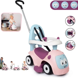 Correpasillos SMOBY Maestro 3 en 1 Rosa