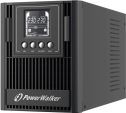 UPS en línea 1000VA, tres salidas FR, USB/RS-232, LCD, torre, EPO