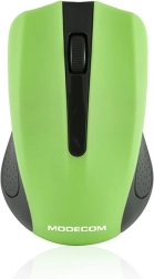 Ratón óptico inalámbrico MODECOM MC-WM9 negro-verde