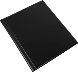 Carpeta de sujeción rápida A4 para conductores, negra