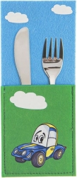 Estuche infantil para cubiertos Orion coche
