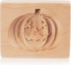 Sello de madera para galletas calabaza de Halloween 10 × 8 cm
