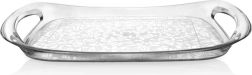 Bandeja de plástico para servir con asas Charisma 46,5 × 30 cm