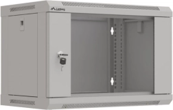 Armario rack de instalación Lanberg 6U 540x350 gris con puertas de vidrio