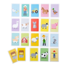 Juego de cartas Snap! Granja de Bigjigs Toys