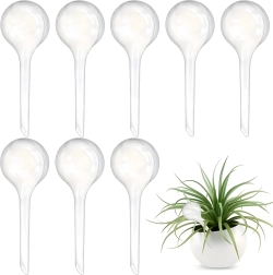 Juego de 8 bolas de autorriego para flores – dosificador de agua para macetas