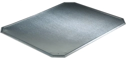 Chapa bajo estufa 100 × 65 cm galvanizada
