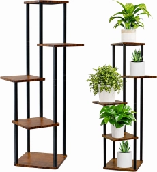 Estantería para plantas de cinco niveles - 1 unidad