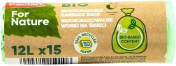 Bolsas compostables para residuos orgánicos 12 l, 15 uds.