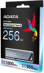 Unidad flash ADATA Elite UE800 256 GB USB 3.2 Gen2 Type‑C