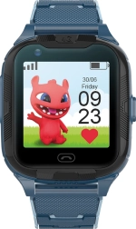 Reloj inteligente infantil Maxlife 4G con GPS y Wi‑Fi azul