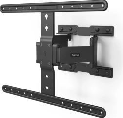 Soporte de pared para TV 600×400 full‑motion, ultrafino 90″