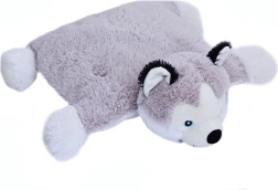 Cojín de peluche husky 2 en 1 para niños
