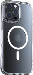 Funda Torras Diamond‑Mag para iPhone 16 Pro transparente